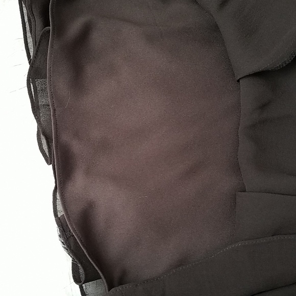 Maggy London🔵 Brown Silk Dress - Picture 5 of 7